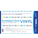 Premium Clear Vinyl - 16" x 54"