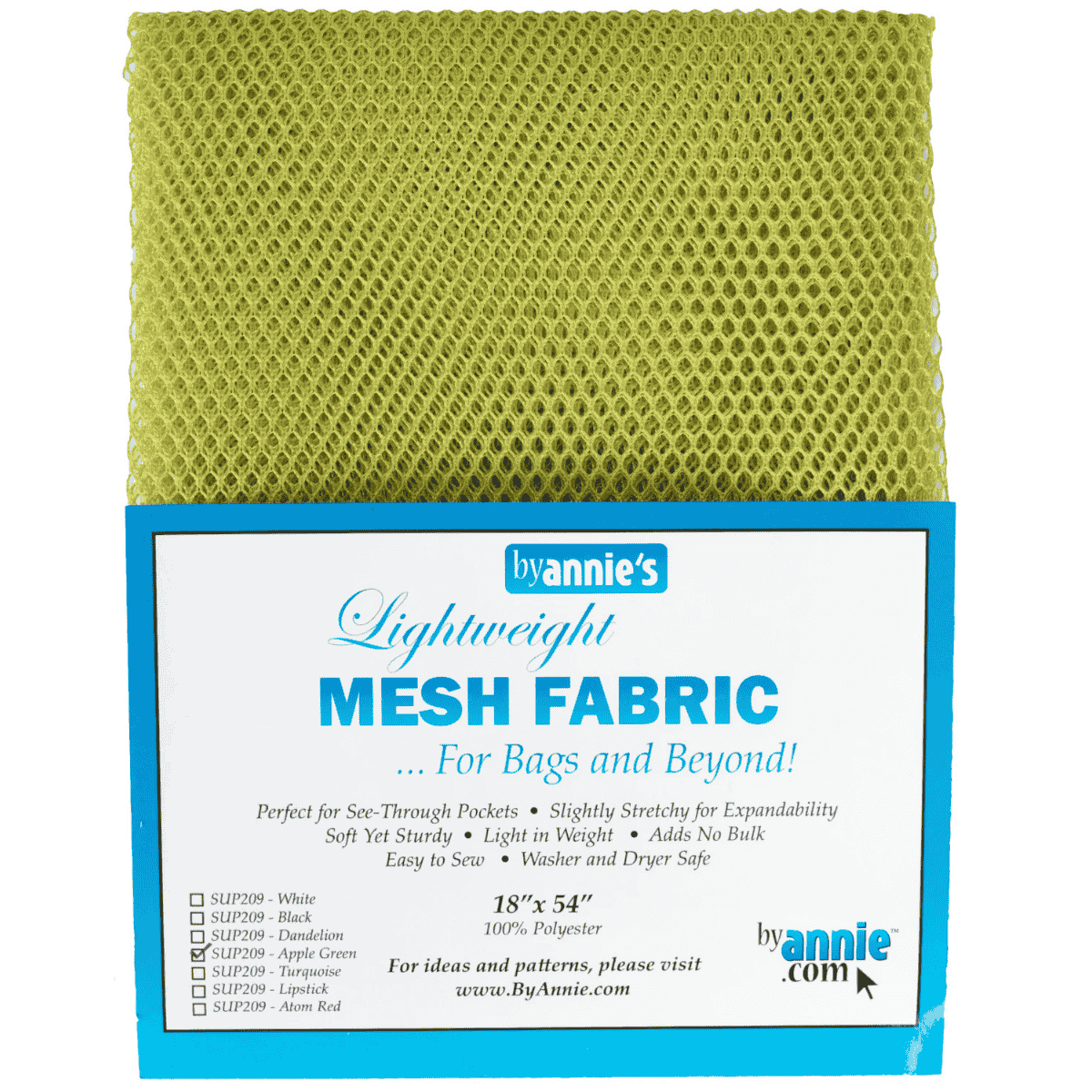 Lightweight Mesh Fabric - 18"x 54"