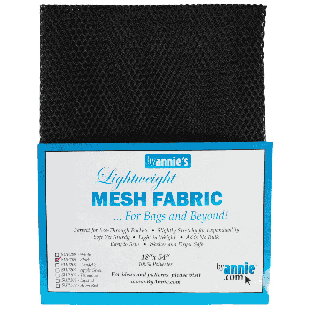 Lightweight Mesh Fabric - 18"x 54"