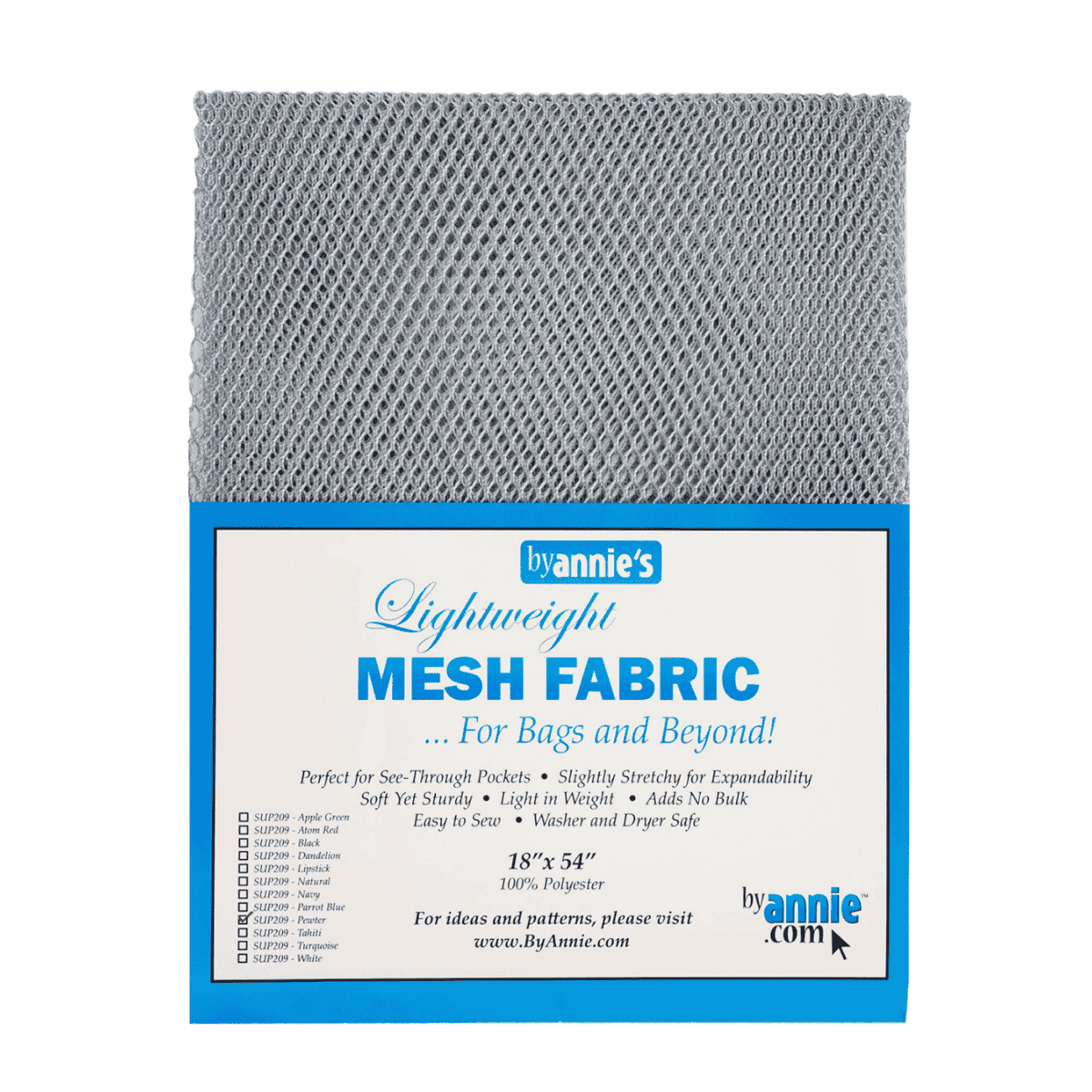 Lightweight Mesh Fabric - 18"x 54"