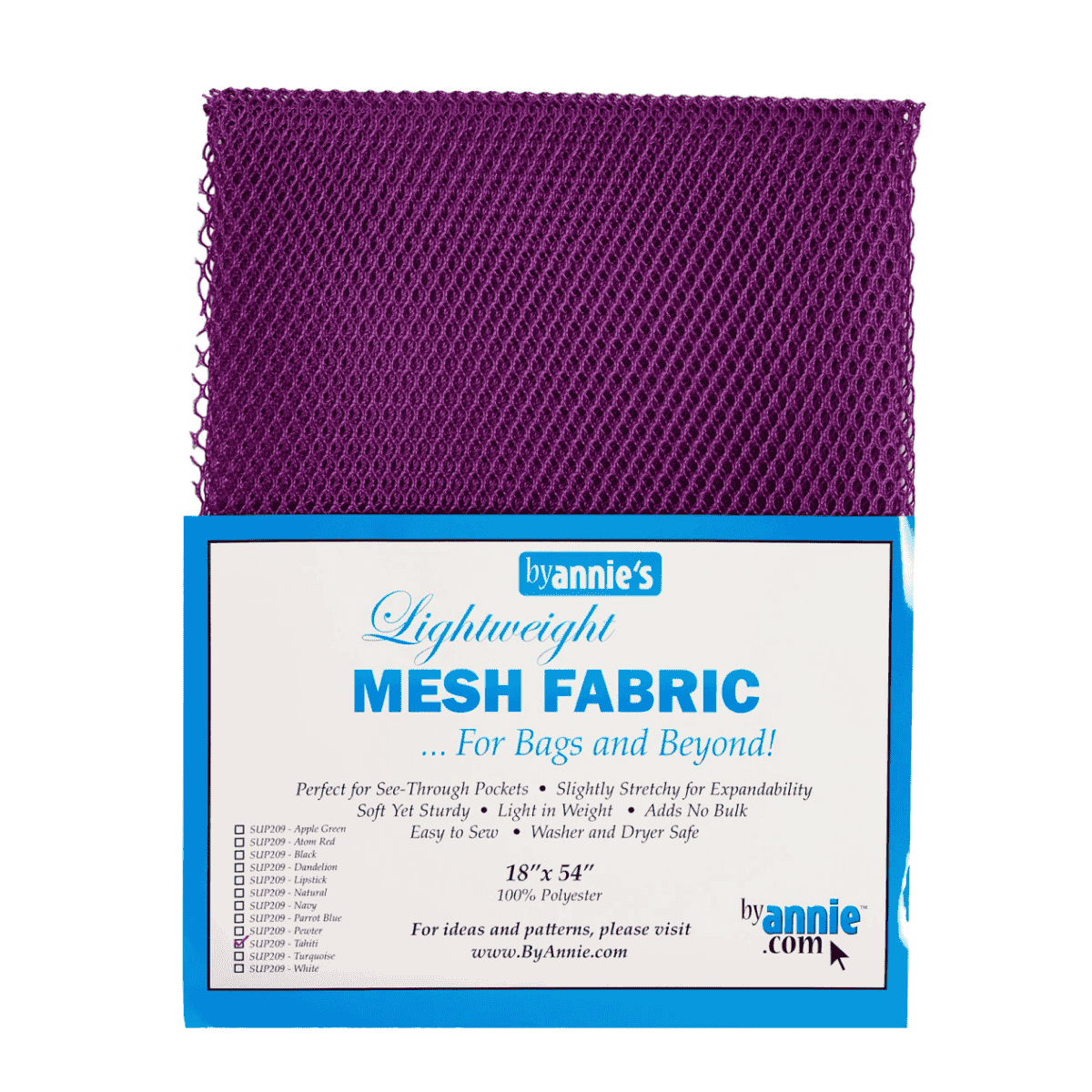 Lightweight Mesh Fabric - 18"x 54"