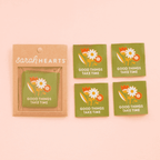 Sarah Hearts - Woven Labels - Good Things Take Time