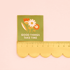 Sarah Hearts - Woven Labels - Good Things Take Time