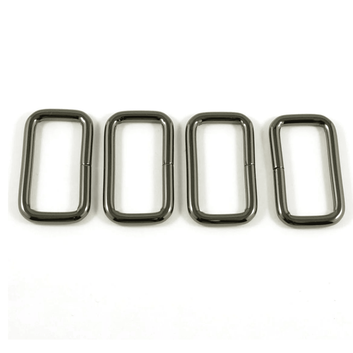 Emmaline Rectangle Rings - 1" - Set of 4