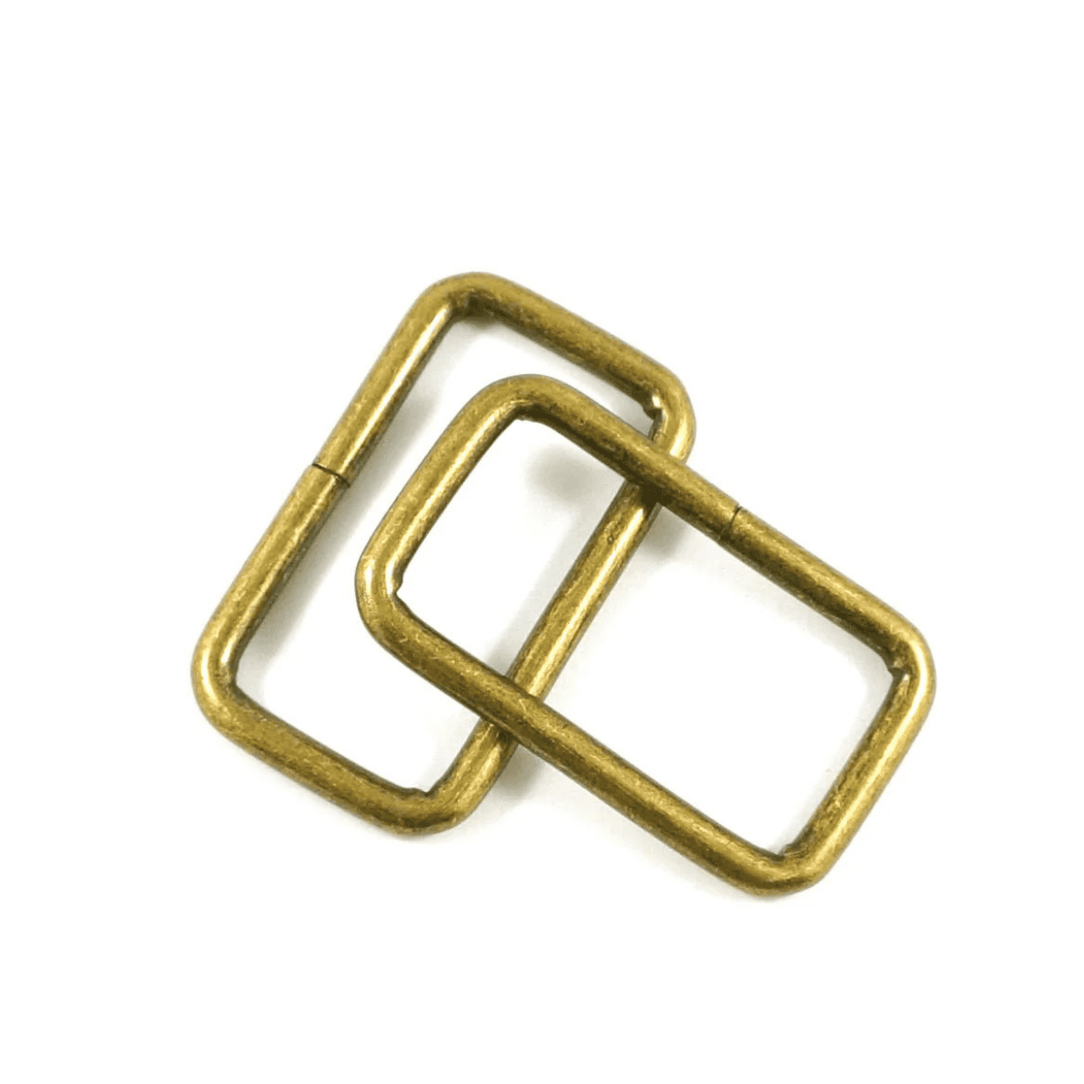 Emmaline Rectangle Rings - 1-1/2" - Set of 4