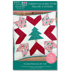 The Tipsy Needle - Christmas Barn Star Pillow Pattern
