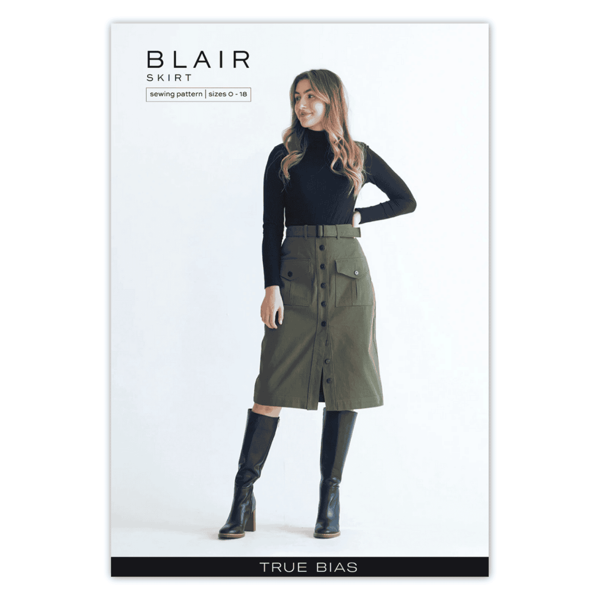 True Bias - Blair Skirt (Sizes 0-18)