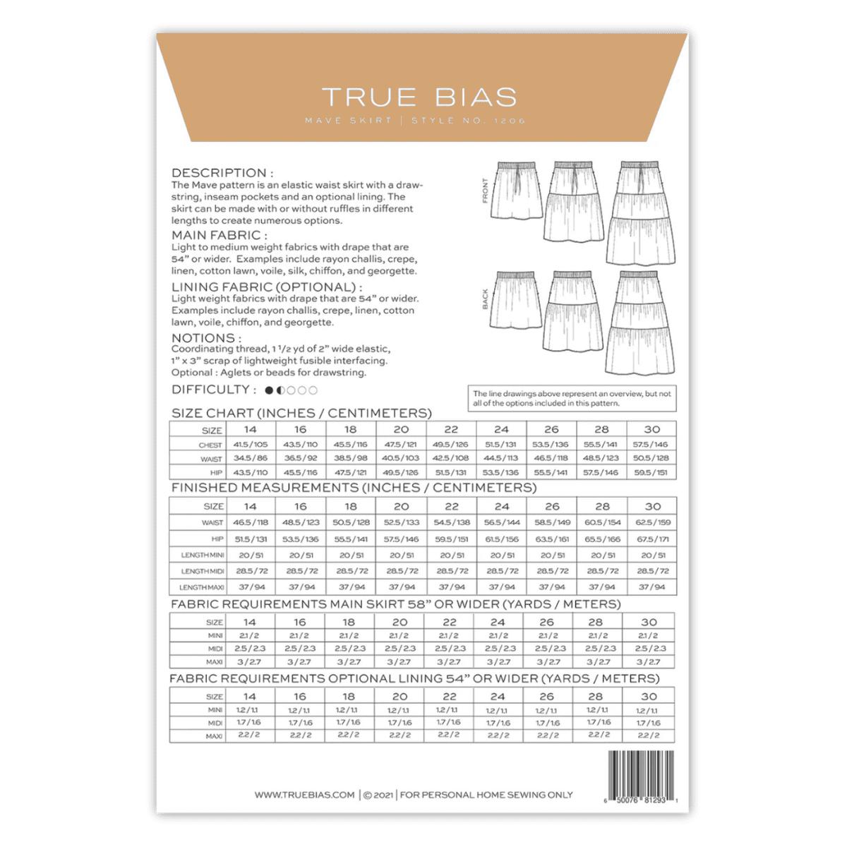 True Bias - Mave 14-30