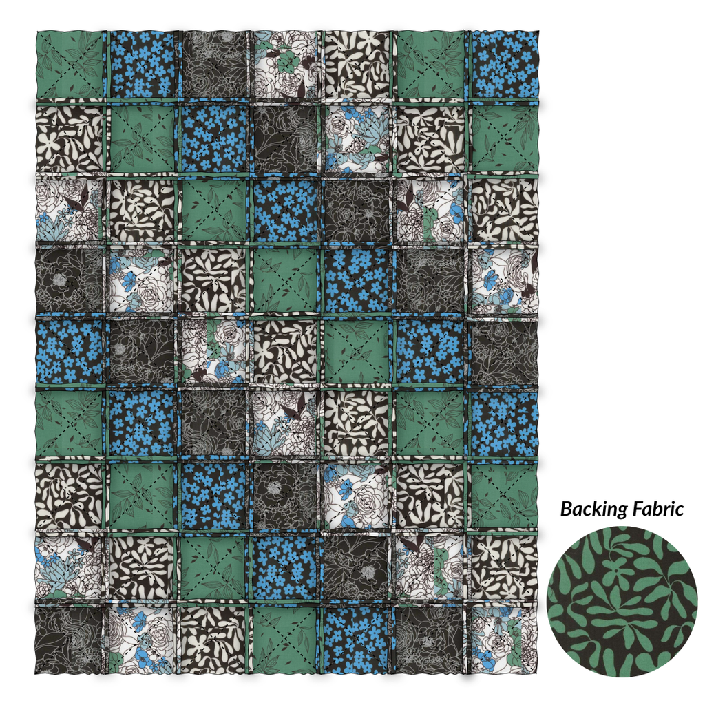 Quilt Kit: Weekend Rag Quilt - Throw Size