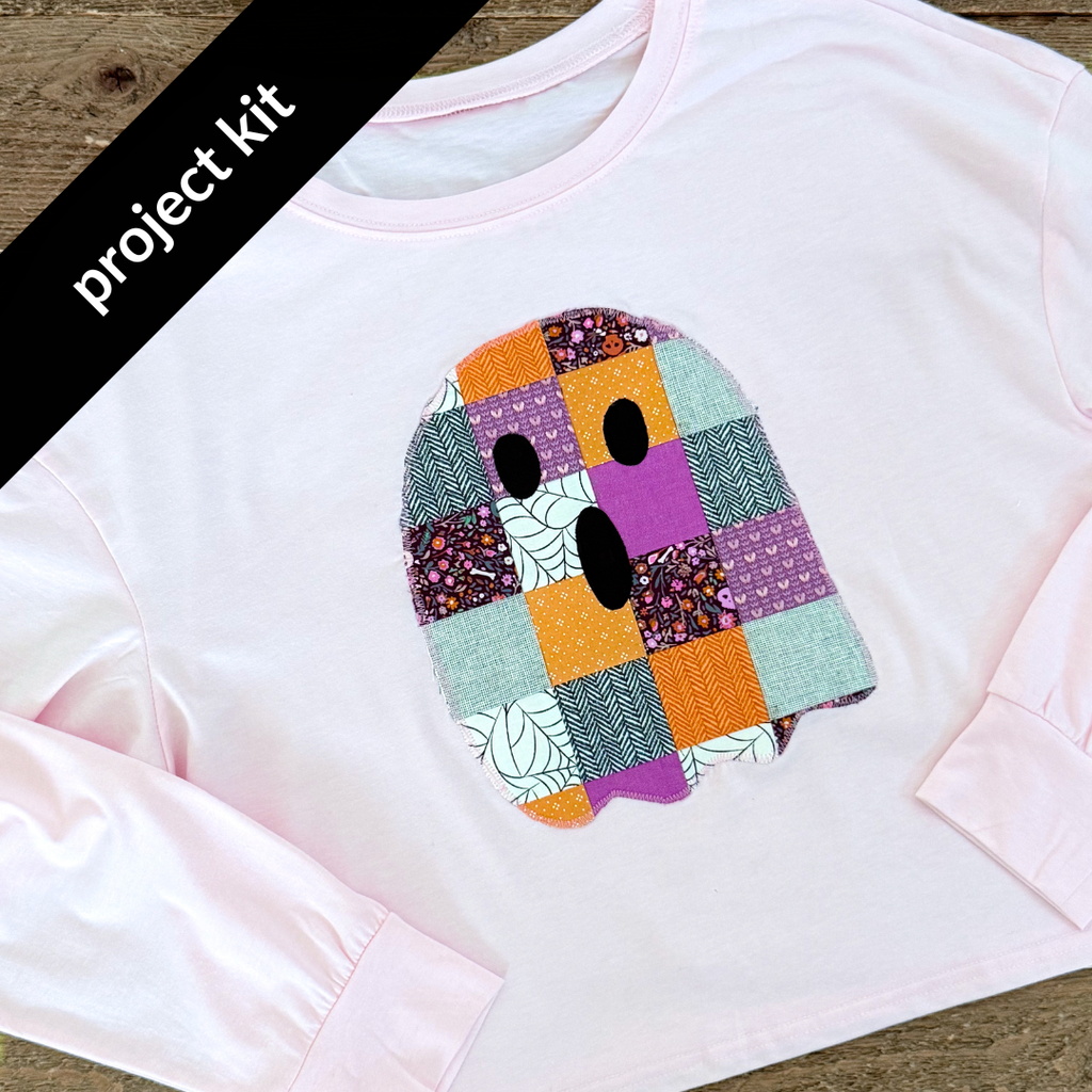 Project Kit: Patchwork Boo Applique