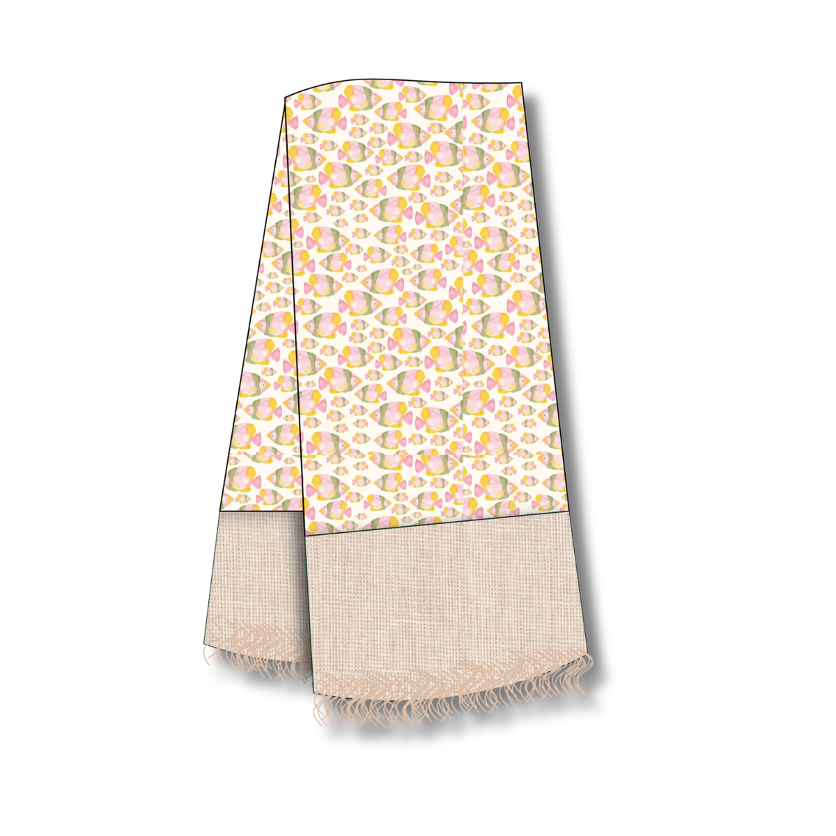 Project Kit: Fringed Tea Towel