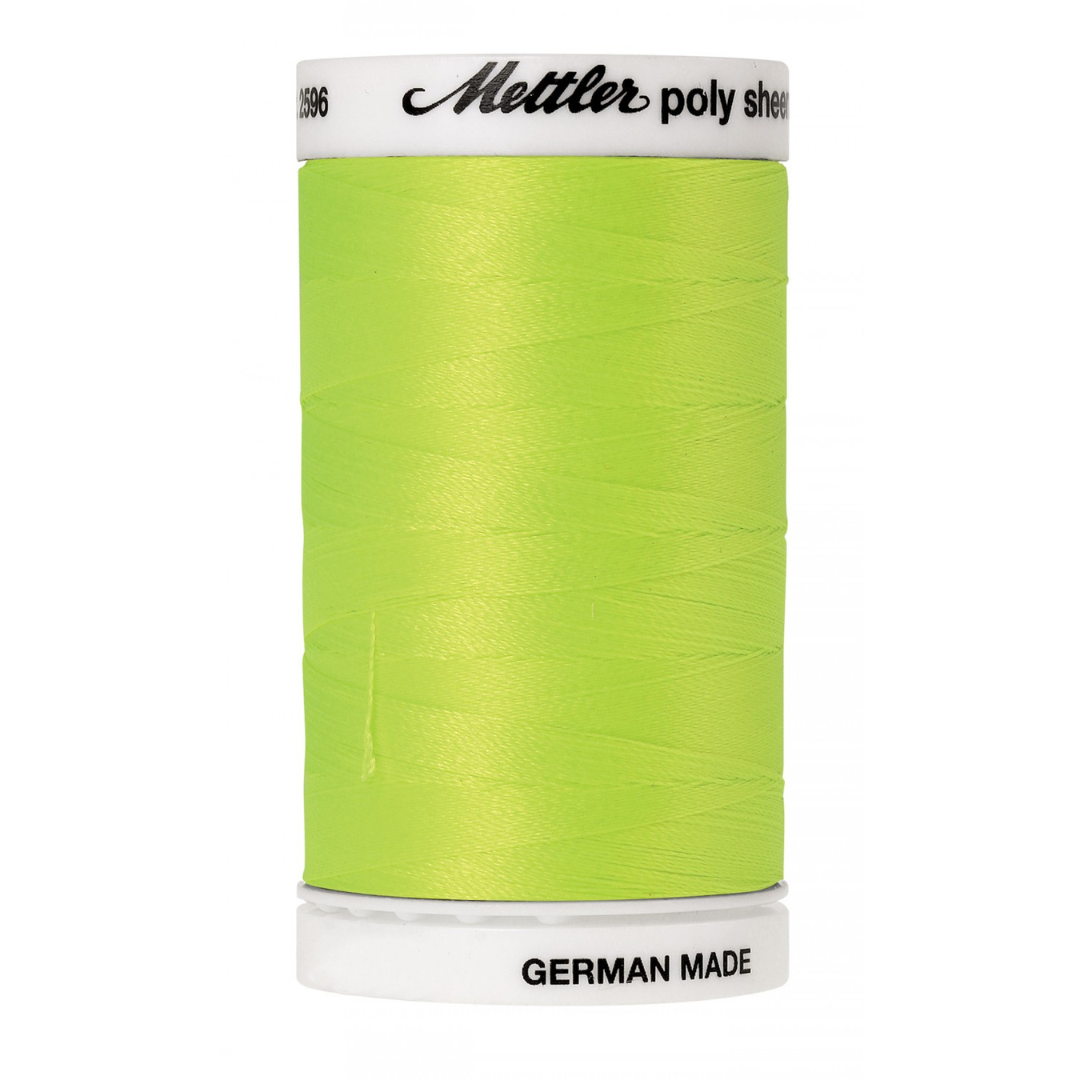 Mettler Poly Sheen Thread - 875 yds - Sour Apple