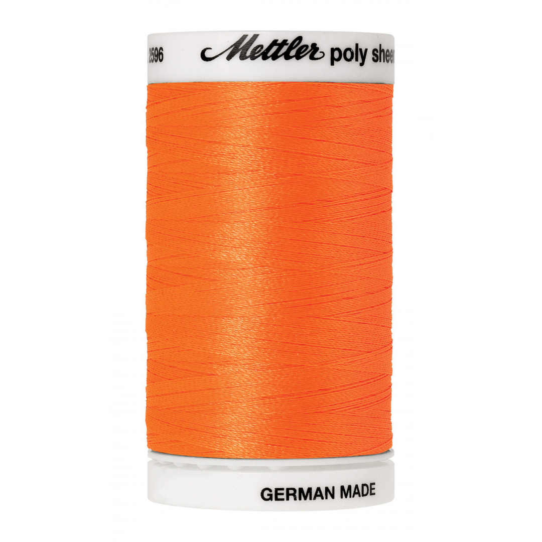 Mettler Poly Sheen Thread - 875 yds - Orange
