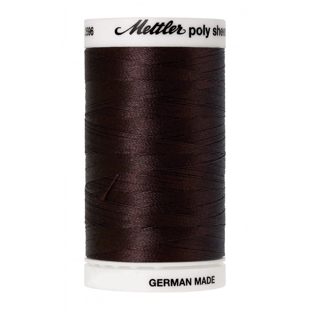 Mettler Poly Sheen Thread - 875 yds - Mahogany