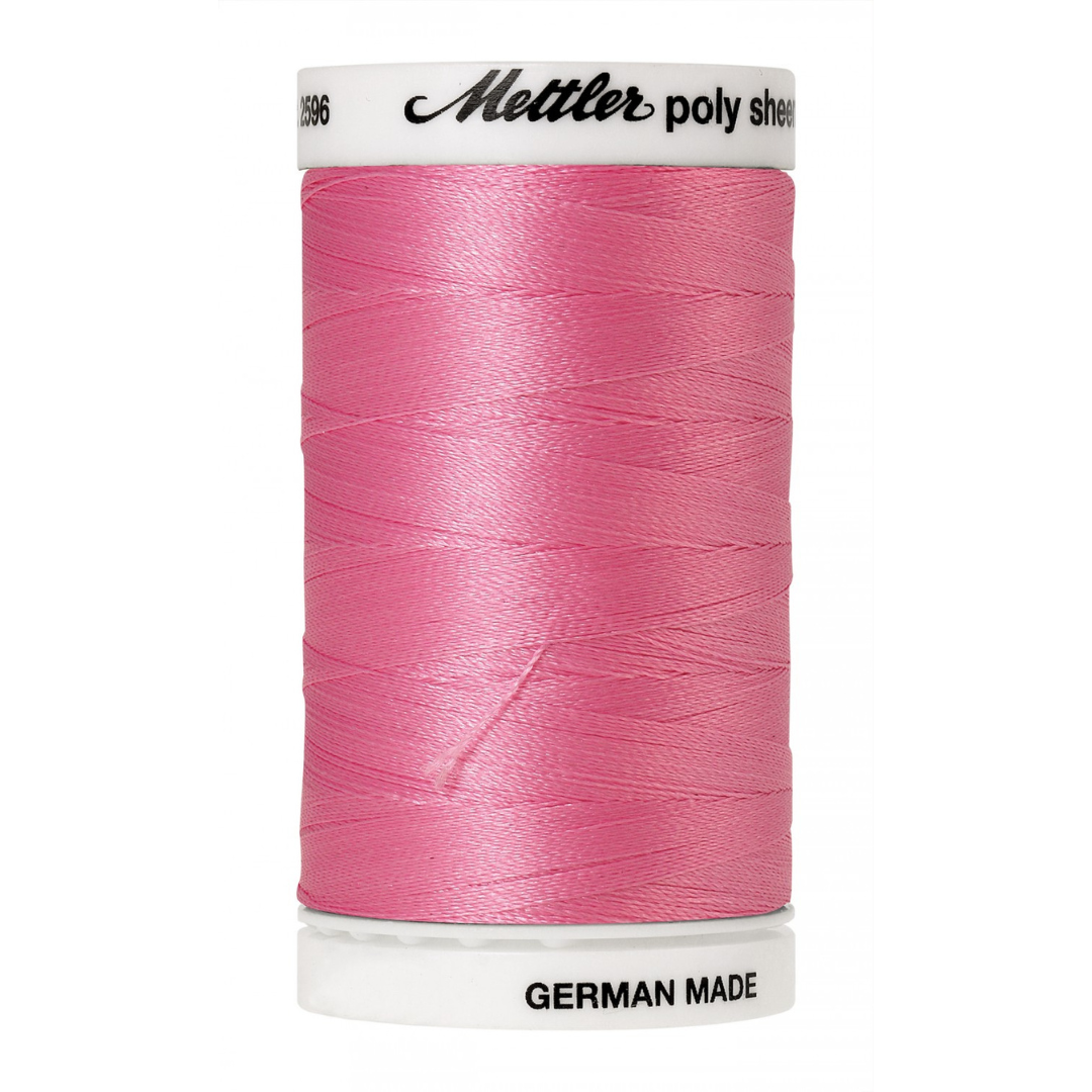Mettler Poly Sheen Thread - 875 yds - Azalea Pink