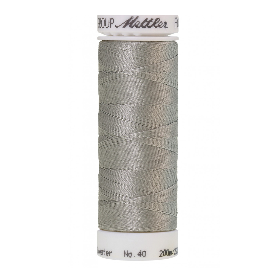 Mettler Poly Sheen Thread - 220yd - Sterling