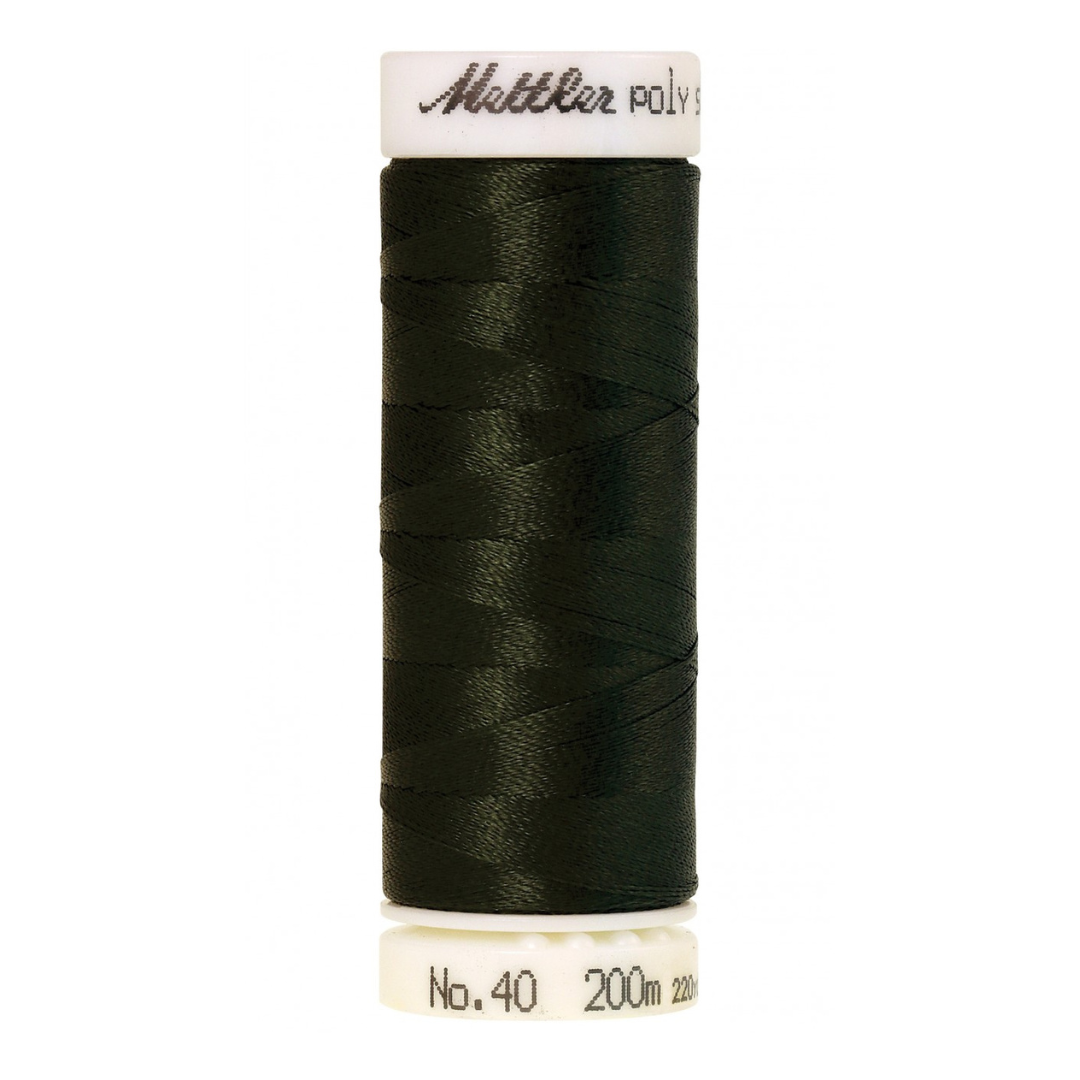 Mettler Poly Sheen Thread - 220yd - Herb Green
