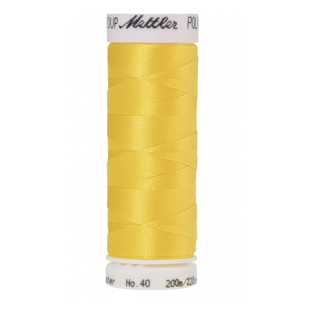 Mettler Poly Sheen Thread - 220 yds - Yellow