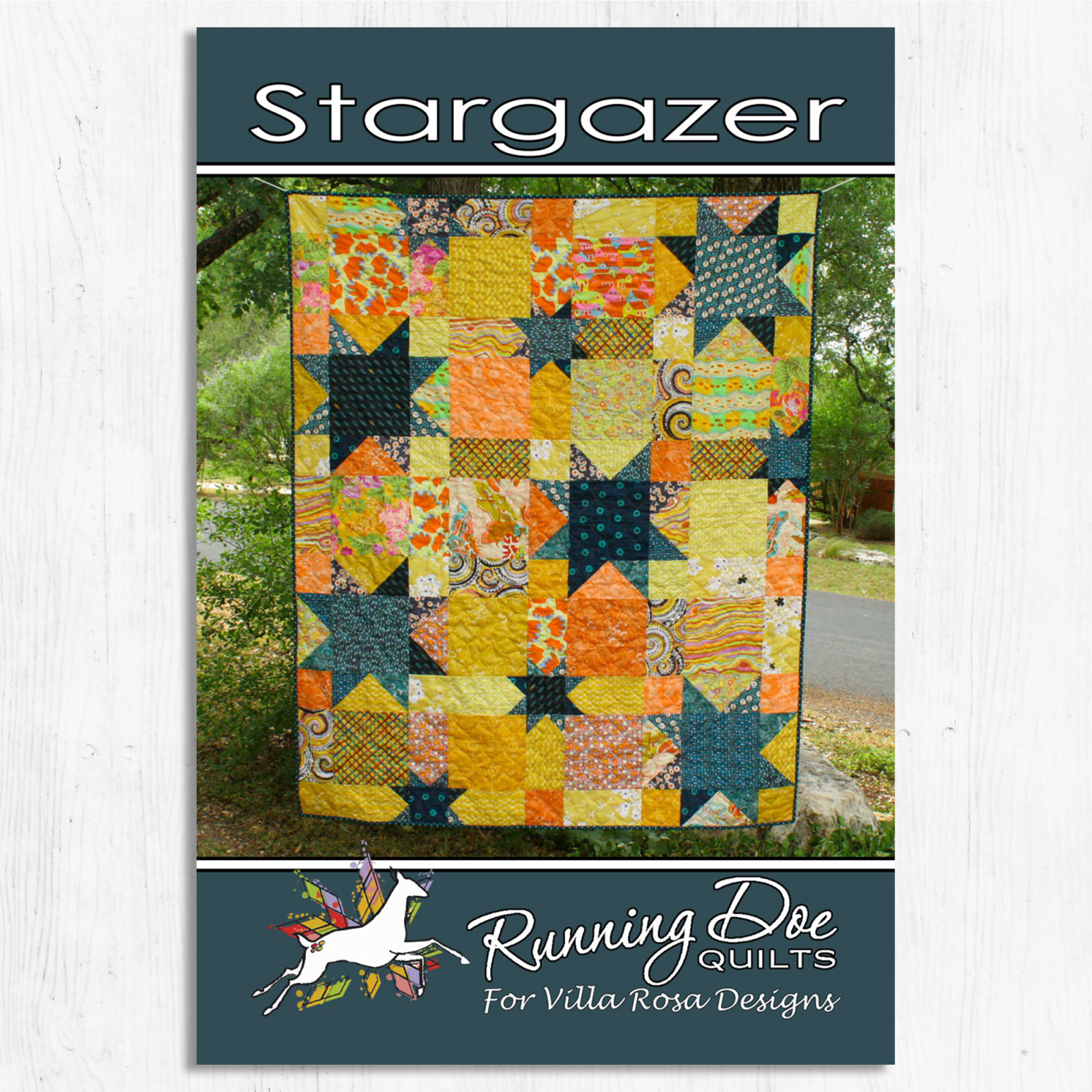 Villa Rosa - Stargazer Quilt
