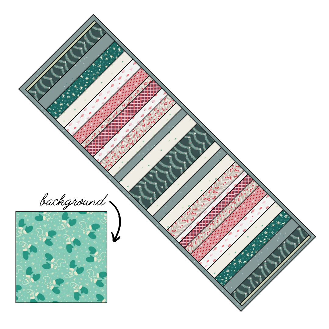 Project Kit: Quilt as You Go Table Runner