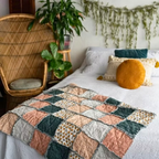 weekend rag quilt - weekend