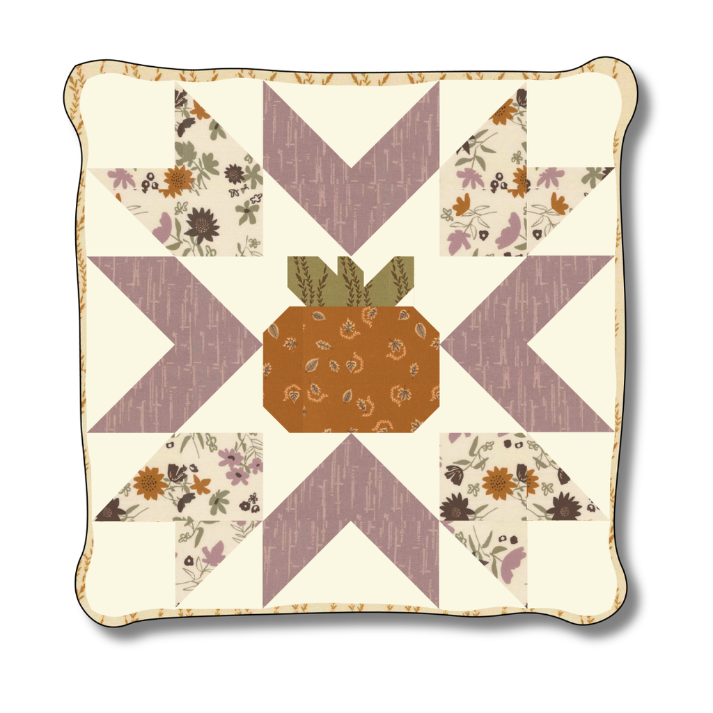 Project Kit: Pumpkin Barn Star Pillow