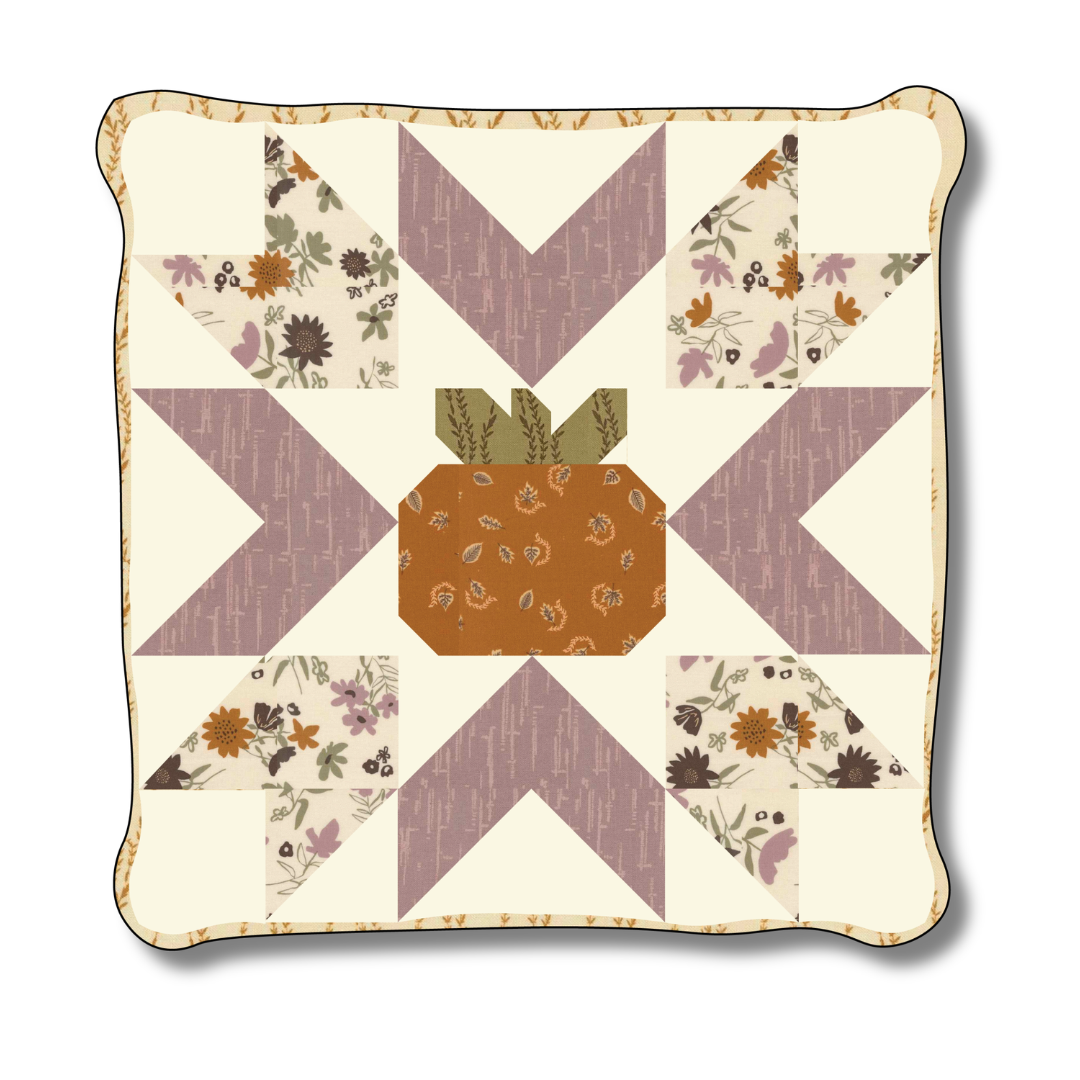 Project Kit: Pumpkin Barn Star Pillow