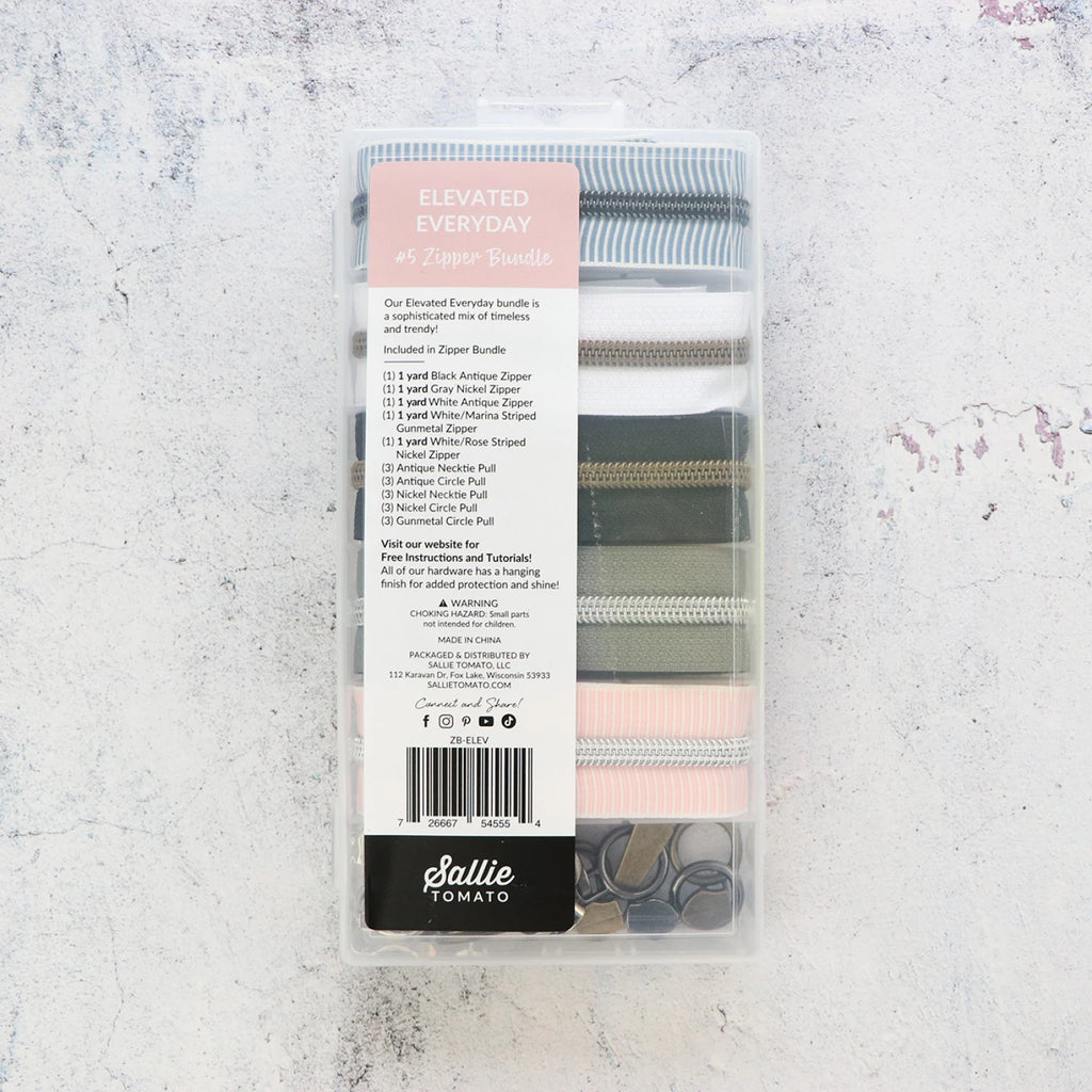 Sallie Tomato Zipper Bundle - Elevated Everyday Color Collection