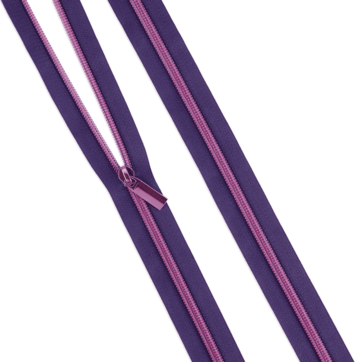 Tula Pink Coil Zipper 3yds and 9 Pulls - Moonflower