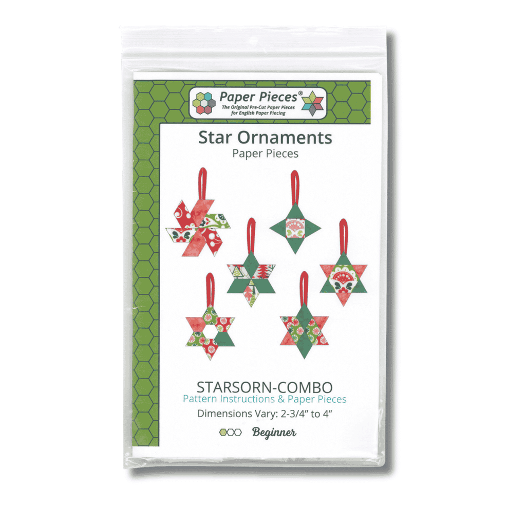 Star Ornaments - English Paper Piecing KIt
