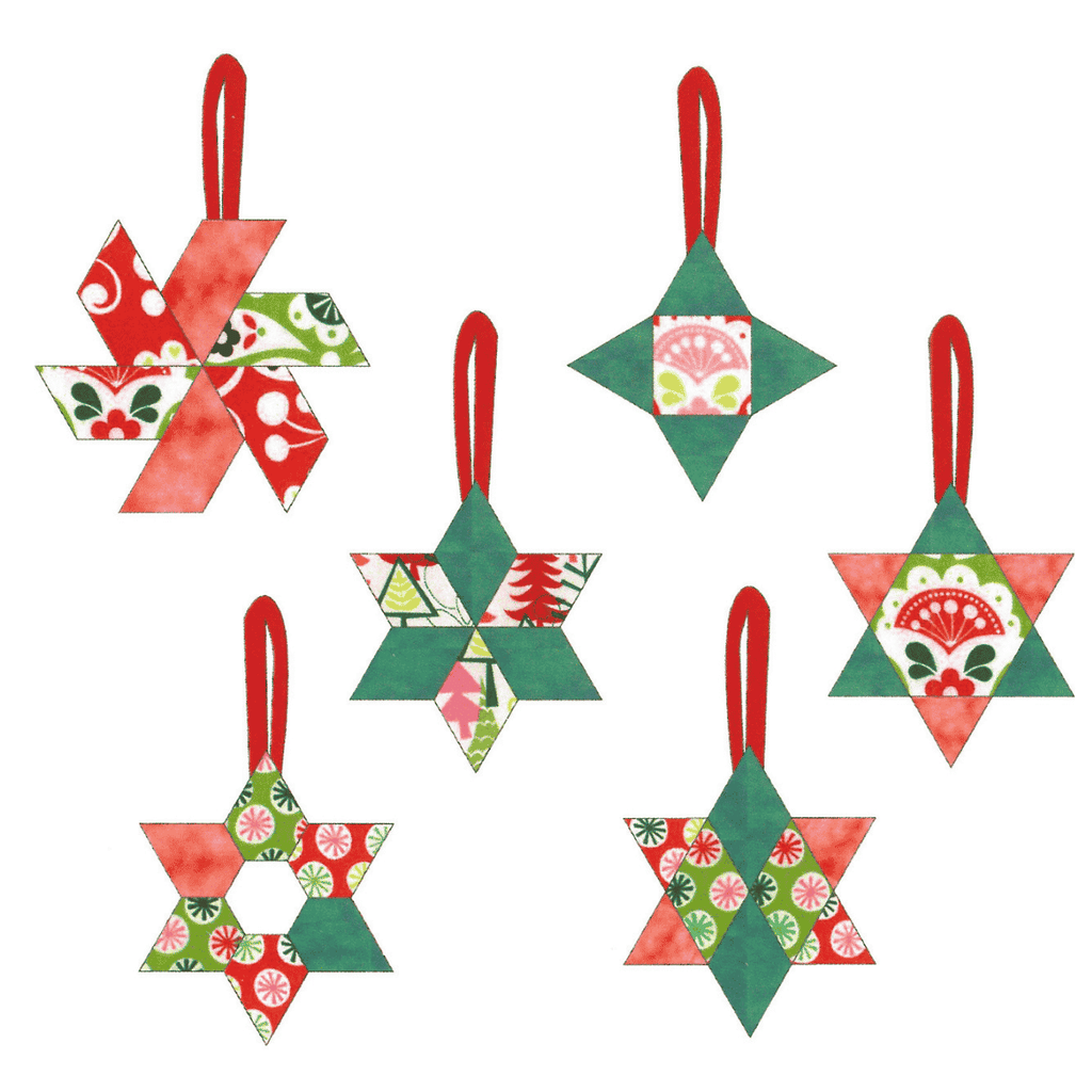 Star Ornaments - English Paper Piecing KIt