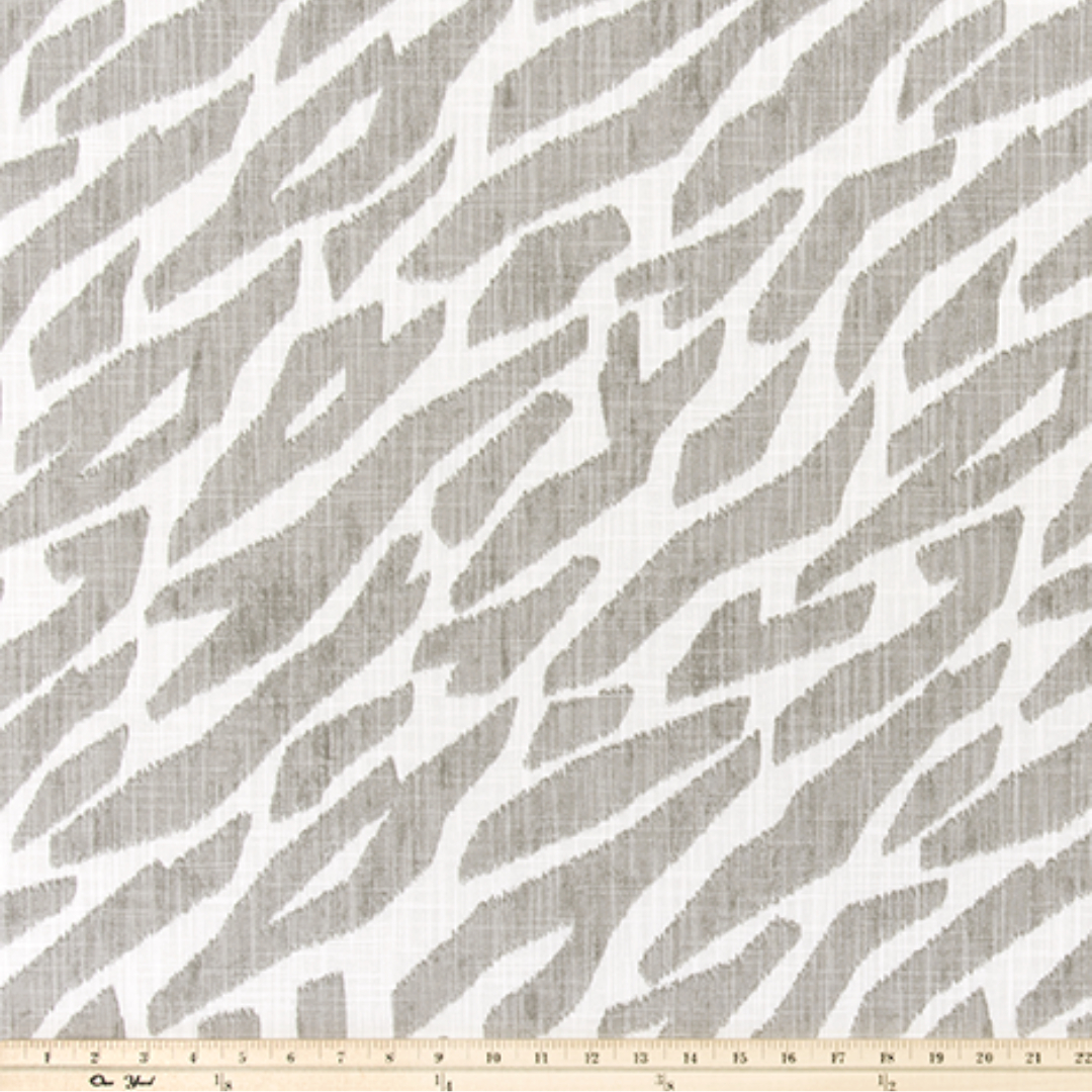 Upholstery Slub Canvas - Zany - Flint