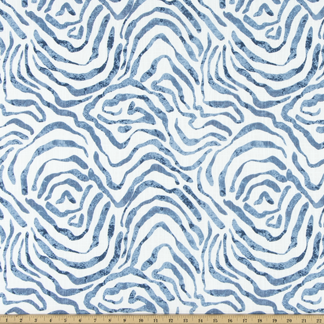 Upholstery Luxe Canvas - Zephyr - Indigo