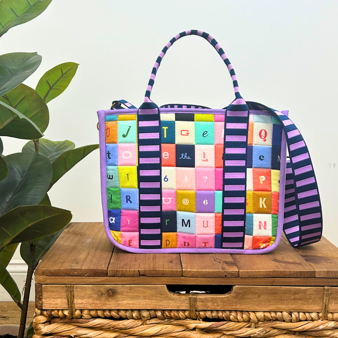 zuri crossbody tote - evening