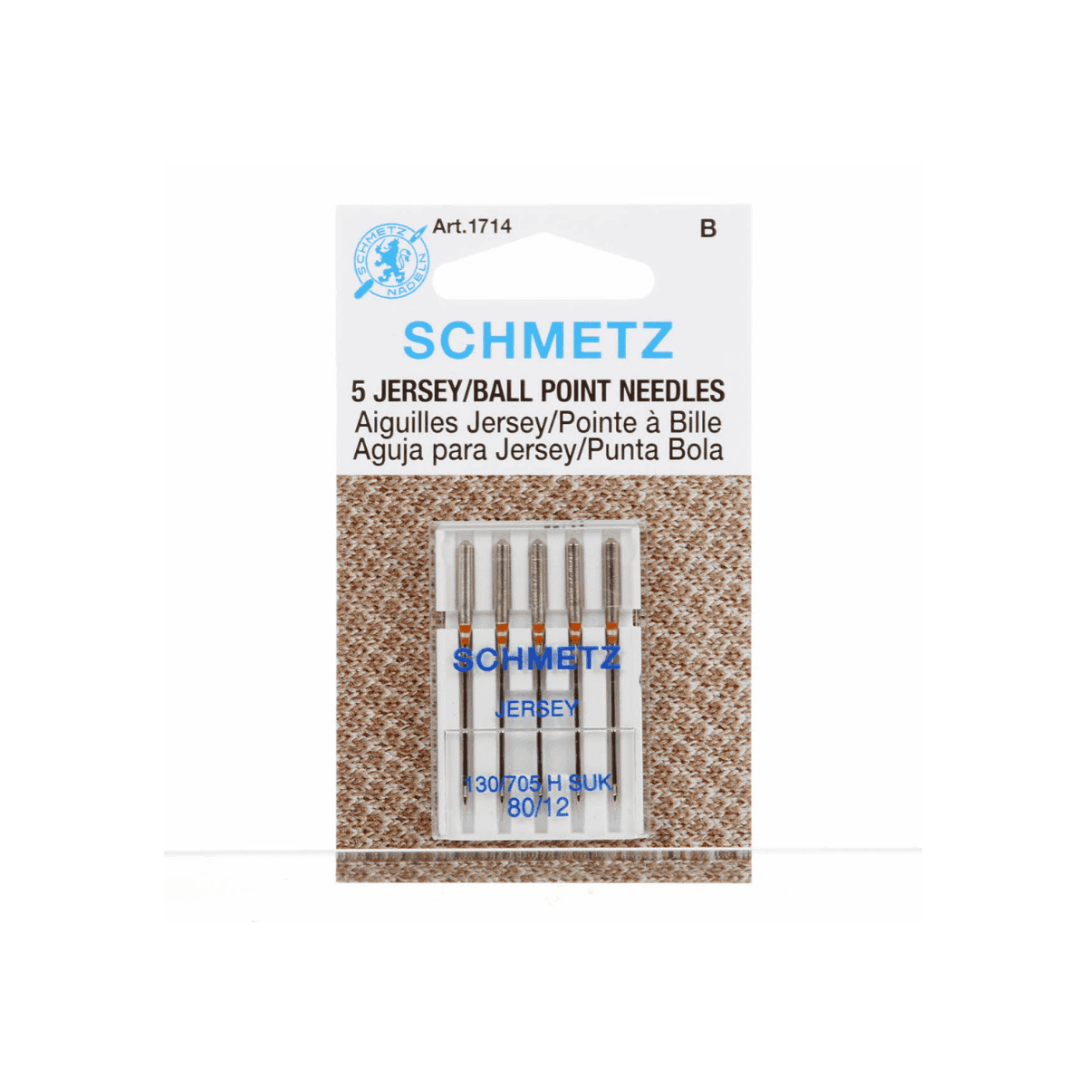 Schmetz Jersey Ball Point Machine Needle Size 12/80