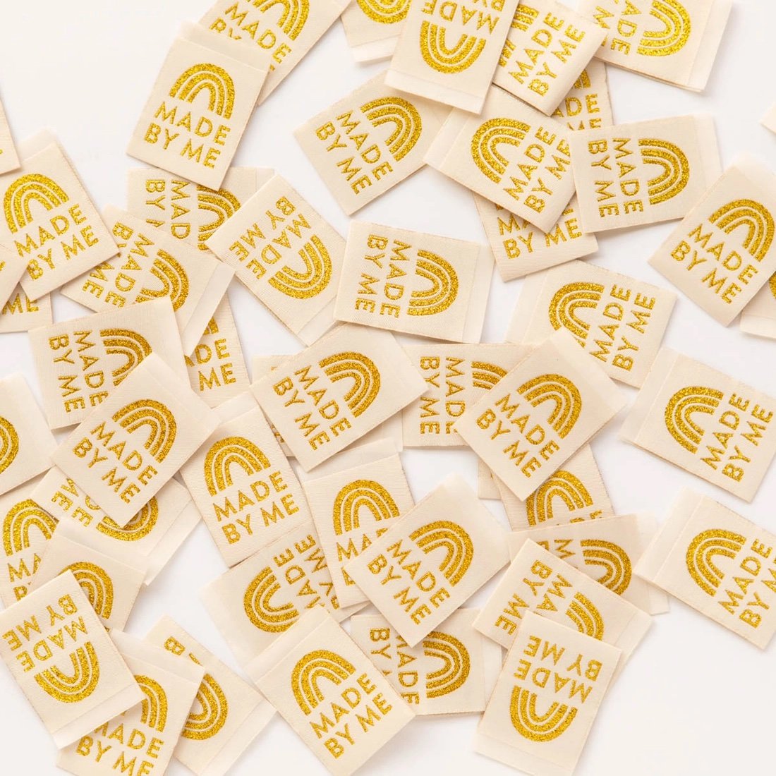 Sarah Hearts - Woven Labels - Made by Me