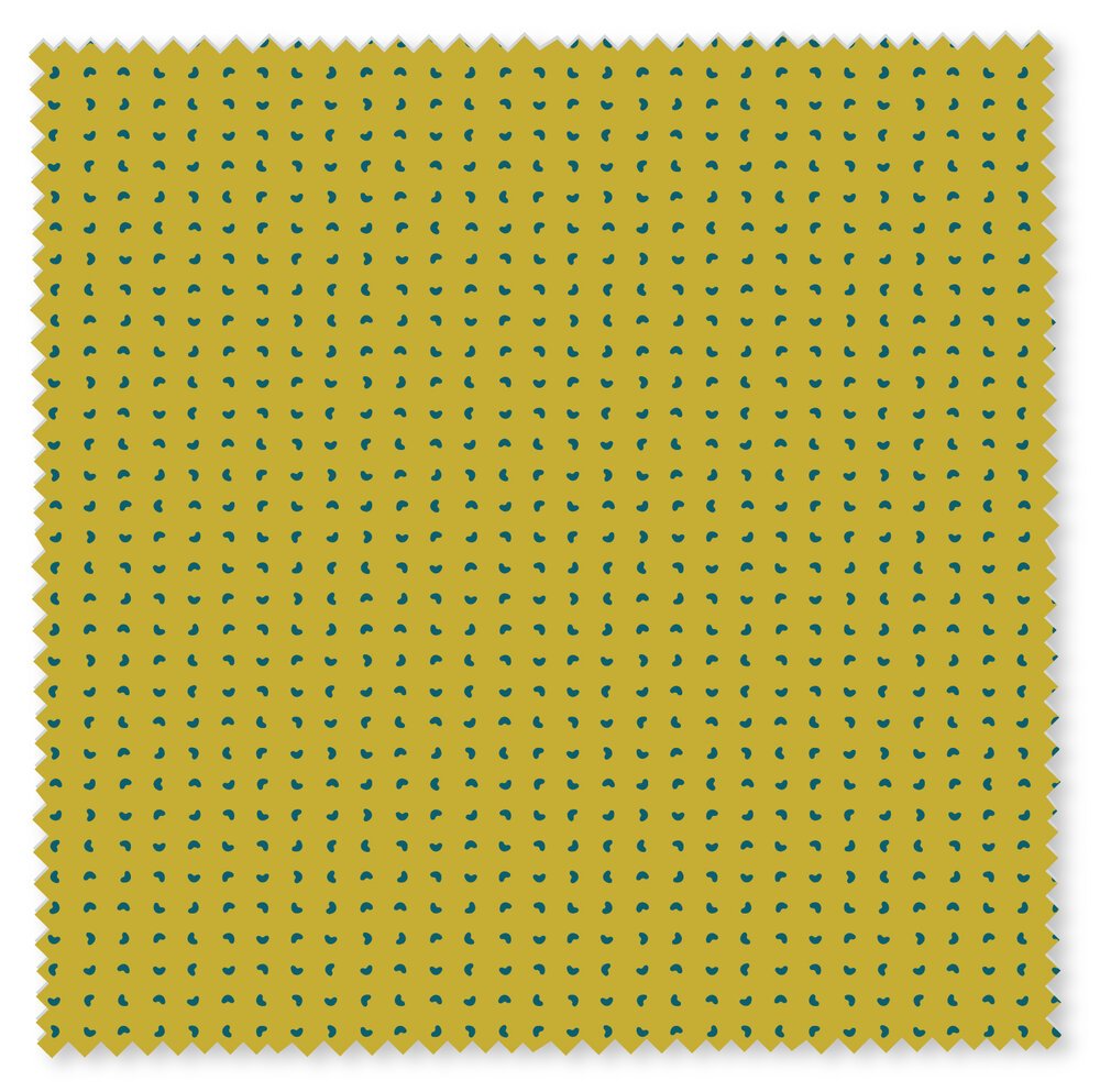 Beans - Chartreuse/Blue