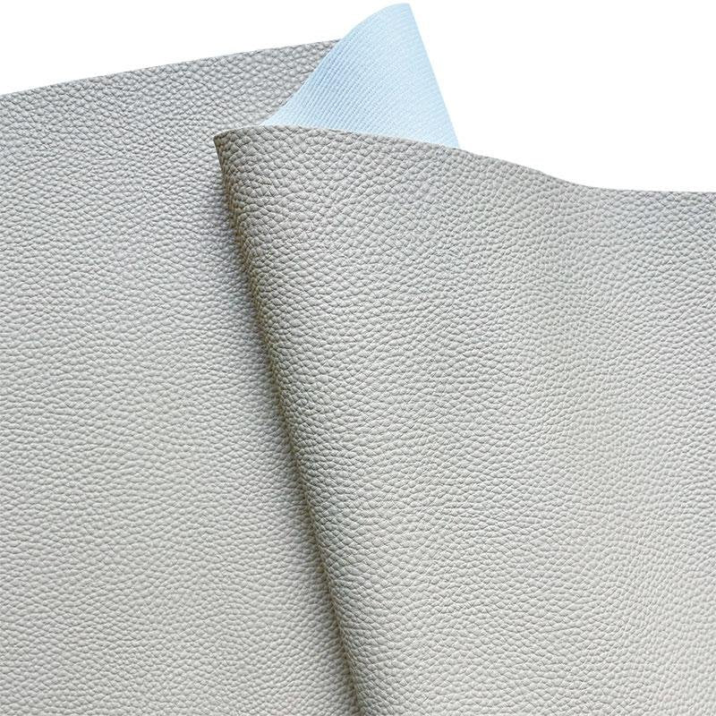 Faux Leather Vinyl - Moonglow Beige - 18" x 26" 