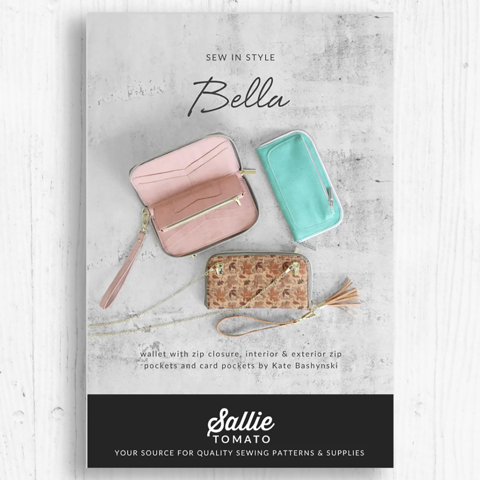 Sallie Tomato - Bella Wallet Pattern 