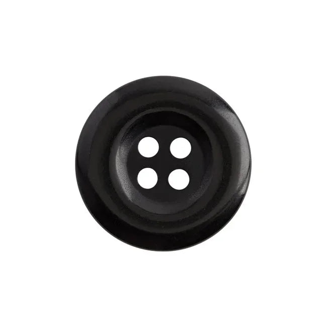 3/4" Jane Button - Black