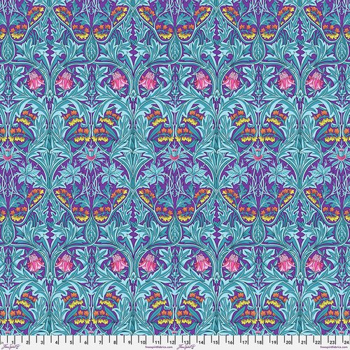 Kaffe x Morris & Co - Bluebell - Purple