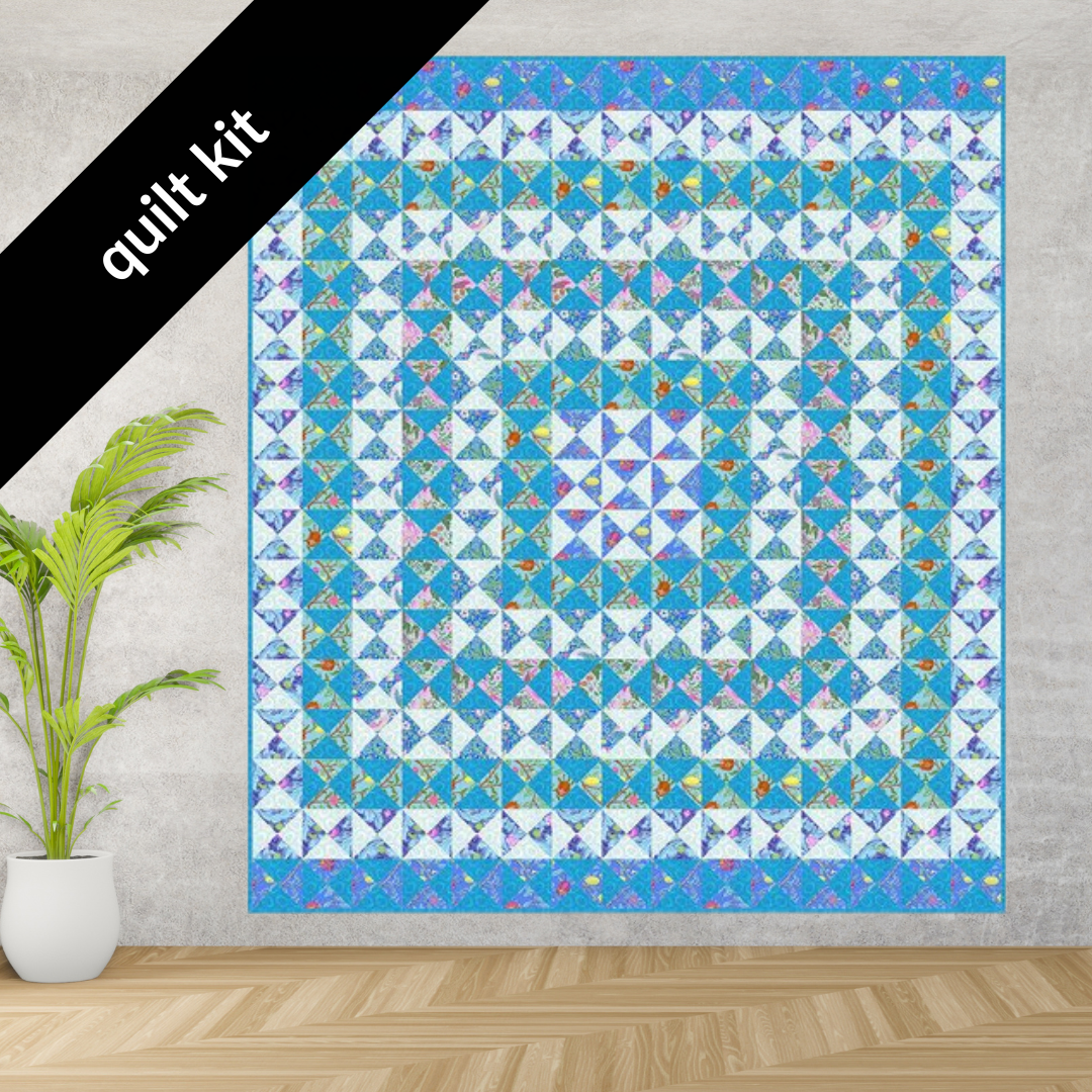 Broken Lace and Old Dishes Quilt Kit