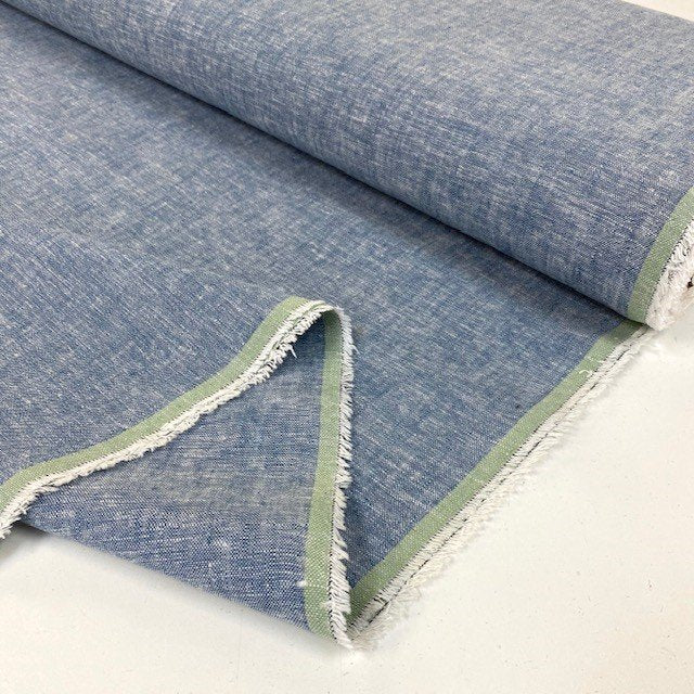 Brussels Washer Yarn Dyed Linen Blend - Chambray
