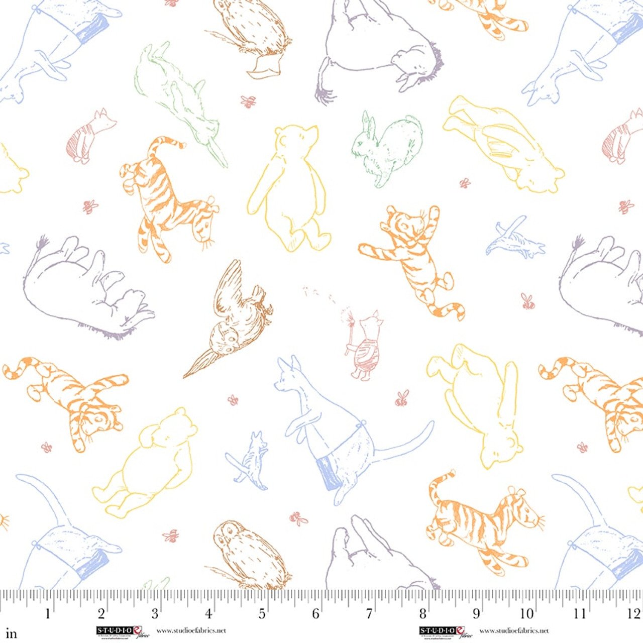 Classic Winnie Minky - Characters - Multi