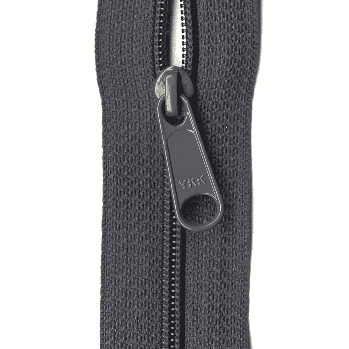 YKK Ziplon Designer Accents - 22 in - Charcoal Gray