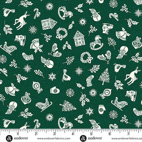 Scandi - Charms - Green