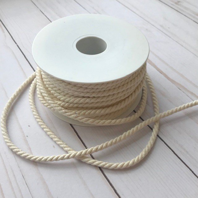 Cording - Natural 1/4" wide
