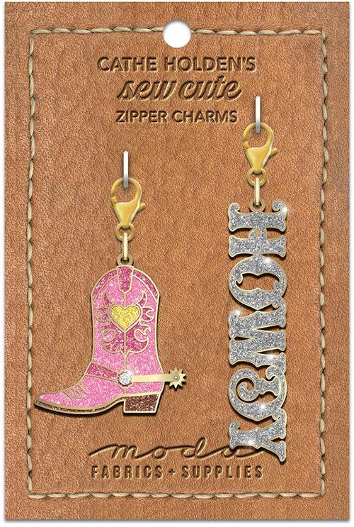 Zipper Pulls - Cowboy Boot/Howdy