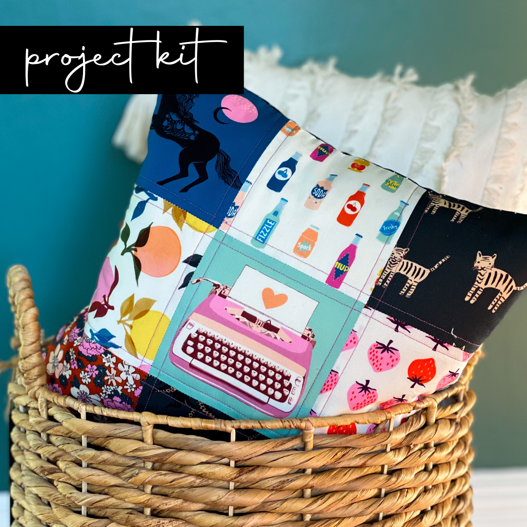 Happy Scrappy HOLIDAY Pillow Kit 