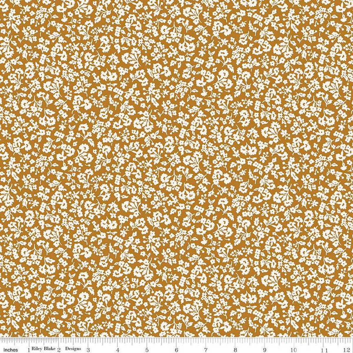 Denim Florals - Dainty Meadow A 